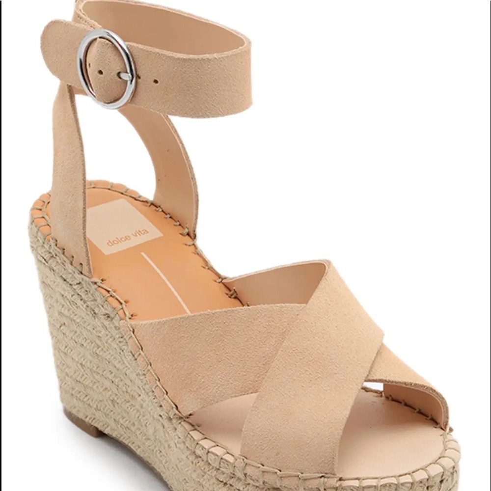 Dolce Vita Sylas Espadrille Crossover Wedge Sandal